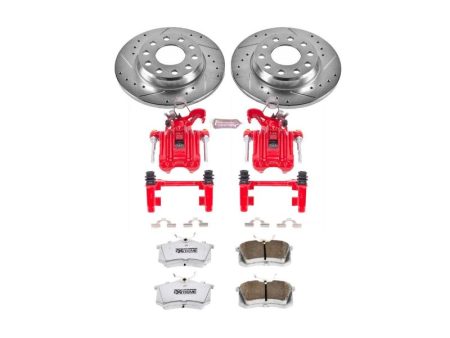 Power Stop 02-05 Audi A4 Rear Z26 Street Warrior Brake Kit w Calipers Cheap