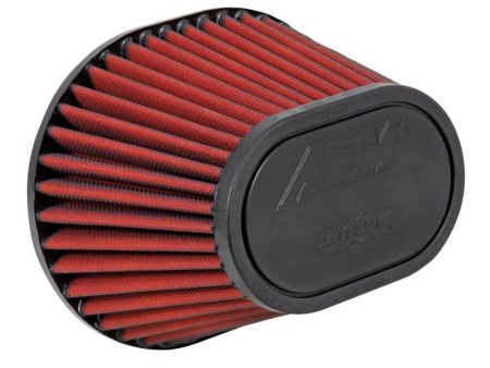 AEM Dryflow Air Filter - 3.5in FLG   8-1 2in L x 7in W   Top 6-1 4in L x 4in W   5-1 2in H (S O) Online now