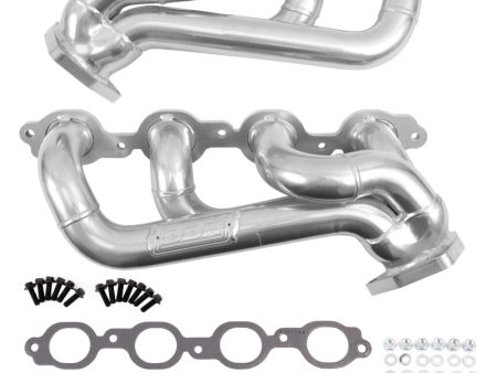 BBK 19-24 GM Full Size 5.3 6.2L Shorty Headers (Silver Ceramic) Sale