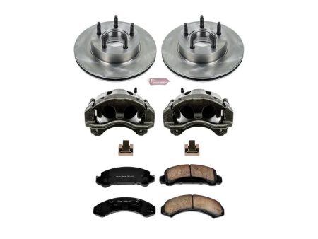 Power Stop 91-92 Ford Explorer Front Autospecialty Brake Kit w Calipers For Cheap