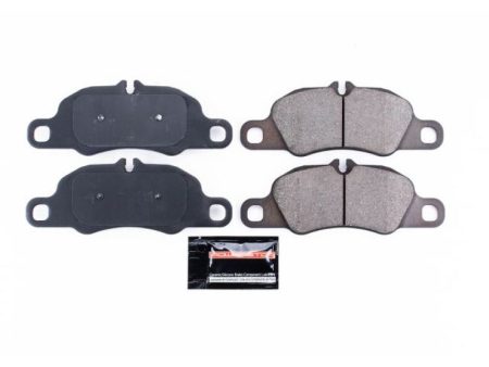 Power Stop 17-18 Porsche 718 Boxster Front Z23 Evolution Sport Brake Pads w Hardware Supply