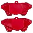 Power Stop 01-06 Lexus LS430 Rear Red Calipers w o Brackets - Pair Supply