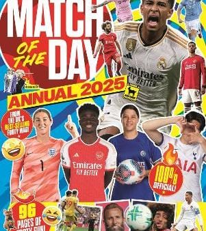 of the Day Magazine Match: Match of the Day Annual 2025 [2024] hardback Discount