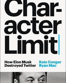 Conger and Ryan Mac Kate: Character Limit [2024] paperback For Discount