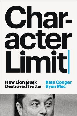 Conger and Ryan Mac Kate: Character Limit [2024] paperback For Discount