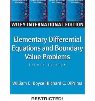 Elementary Differential Equations and Boundary Value Problems For Discount