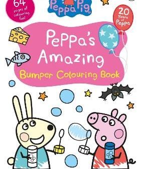 Pig Peppa: Peppa Pig: Peppa s Amazing Bumper Colouring Book [2024] paperback Online